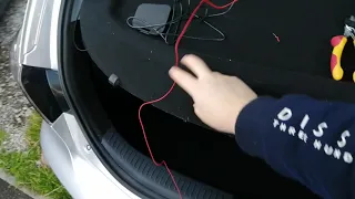 Rear dash cam red wire install (Reverse light)