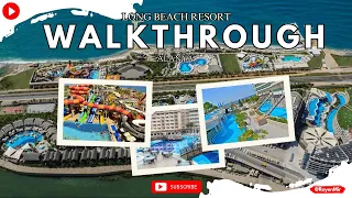 [ ALL POOLS ON LONG BEACH RESORT HOTEL! WALKTHROUGH ALANYA ] Alle zwembaden van Long Beach in Alanya