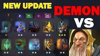 Dota Underlords - Demon vs 6 Mage - New Update