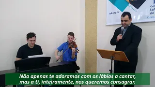 Hino 398 Hinário Luterano | Amoroso e humilde Servo | Igreja Luterana de Vitória