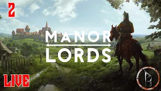 Manor Lords - Live - Gyarapszik az én kis falum...