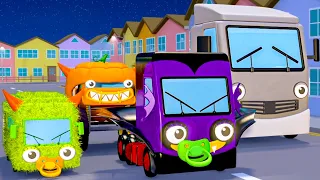 Baby Truck It’s Halloween! | Classic Nursery Rhymes for Kids Songs | Gecko's Garage Truck Cartoon