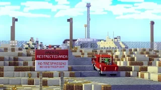Minecraft Mobs Storm Area 51 Animation