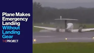 How It Unfolded: Plane's Emergency Landing Without Landing Gear