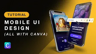 Mobile UI Design with Canva (Complete Guide)