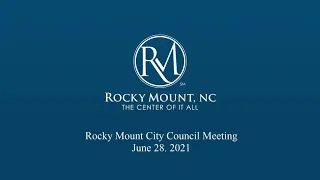 City Council Meeting 062821