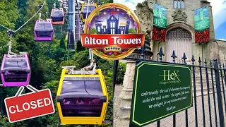 Alton Towers Skyride CLOSED For 2024, Hex Upgrades, Dungeon Closing & MORE!