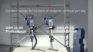 Bosch GSH 16-30 Professional| Heavy Duty Concrete Breaker Machine| Bosch Demolition Machine