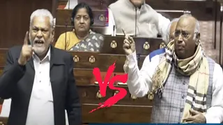 Mallikarjun Kharge vs Parshottam Rupala talk fight in Parliament |  RAJYA SABHA | YOYO TV Kannada