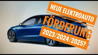 Neue Elektroauto Förderung 2023 2024 2025 ? Plugin-Hybrid PHEV 2022 / BEV Wieviel Geld bekommt man?