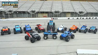 12 BIGFOOT Monster Trucks at the Summit Racing Motorama 2015 - BIGFOOT 4x4, Inc.