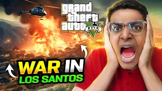 BIGGEST FIGHT IN GTA 5 LOS SANTOS | Purge Night In GTA 5 RP | GTA 5 Grand RP #16