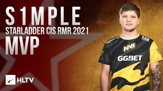 s1mple - HLTV MVP of StarLadder CIS RMR 2021