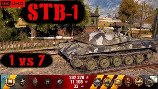 World of Tanks STB-1 Replay - 12 Kills 11.7K DMG(Patch 1.7.0)
