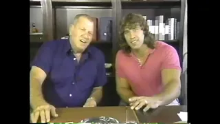 Fritz Von Erich announces Kerry Von Erichs return to the ring. WCCW 1987