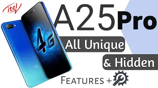 Itel A25 Pro | Top 20+ Unique And Hidden Features | Itel A25 Pro Tips & Tricks