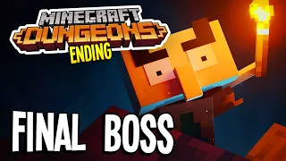 Minecraft Dungeons: FINAL BOSS FIGHT! Defeating the Arch Illager / Heart of Ender