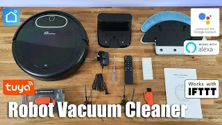 Tuya / Smart Life Smart Robot Vacuum from HomeFlow Unboxing and Setup Review