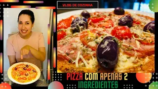 PIZZA de Frigideira com APENAS 2 INGREDIENTES, INCRÍVEL!!! 10 Minutos e pronto.