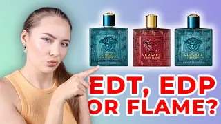 Versace Eros Eau De Toilette vs Eros Eau De Parfum vs Eros Flame | Which is the best fragrance?