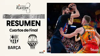 Barça - Valencia Basket (84-74) RESUMEN | Playoff Liga Endesa 2023