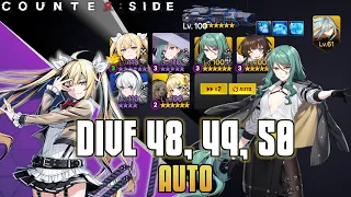 [Counter:Side] Dive 48, 49, 50 Auto with Naielle and Rita