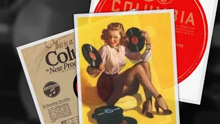 Russian 78rpm recordings, ~1927. Columbia 20115-F.  Прощай Москва / Ухарь купец @lemkovladek