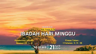 KEBAKTIAN HARI MINGGU Bentuk Ketiga Minggu, 21 April 2024