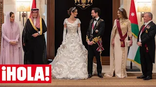Todos los detalles de la recepción de Hussein de Jordania y Rajwa tras su gran boda