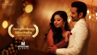 Hemanth Menon + Nilina Madhu | Engagement Moments | Celebrity wedding