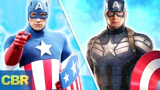 20 Captain America Suits Ranked By Strength