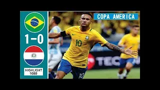 Brazil vs Paraguay 0-0 All Goals & Highlight HD 27/06/2019