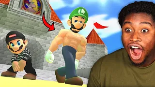 MARIO REACTS TO FUNNY TIK TOKS!