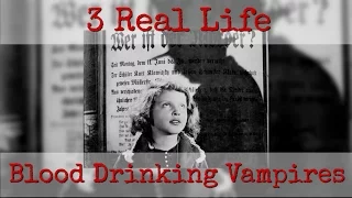 They thought they were VAMPIRES: 3 Murderers that Drank Blood