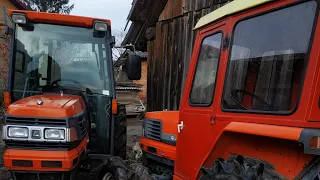 Саморобна кабіна до японського  мінітрактора KUBOTA GL220 #traktor #kubota #трактор