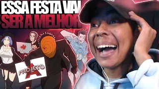 REACT - ANIMAÇÃO - AKATSUKI FAZ UMA FESTA! #1 PREPARATIVOS! (Voice Makers)