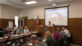 Sheriff's Budget Discussion at July 2 Lewis County Board Meeting