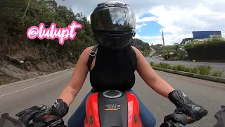 Just a girl loving her Yamaha R3