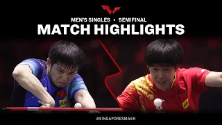 Fan Zhendong vs Wang Chuqin | MS SF | Singapore Smash 2023