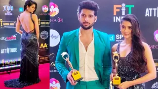 #saishi | Shivangi Khedkar And Sai Ketan Rai At Iconic Gold Awards 2022