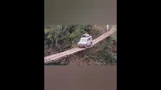 Zingki River hanging bridge Pungro Nagaland