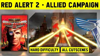 C&C Red Alert 2 - Allied Campaign on Hard - No Commentary With Cutscenes [1080p]