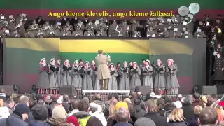 Per Vilniaus miestą - Maršas - Lietuvos kariuomenės orkestras. Katedros aikštė