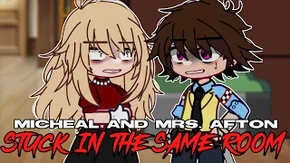 Micheal and Mrs. Afton STUCK IN THE SAME ROOM // 2k Special // Gacha Afton Family