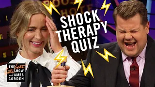 Shock Therapy Quiz w/ Emily Blunt & James Corden