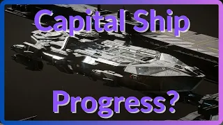 Star Citizen's latest Capital Ship - with a Navy Officer