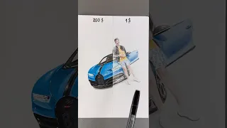 Bugatti | 200$ [ASMR] #bugatti #art #asmr