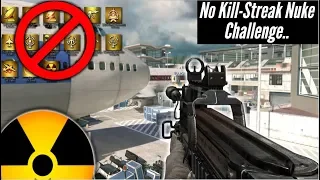 No Kill-Streaks Tactical Nuke Challenge 25 GUN Kills! (MW2)