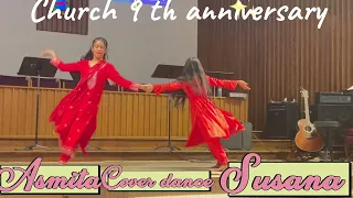 Cover dance church 9 th anniversary Asmita and Susana#for #thankyou #christmas #god #thankyou