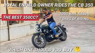 Royal Enfield owner rides the Honda Hness CB 350 for 7 days and 1000 kms, which one to buy?